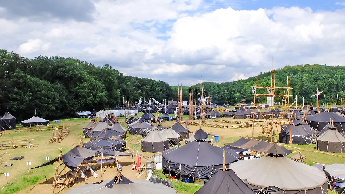 Pfadfinder Lager bei Celle