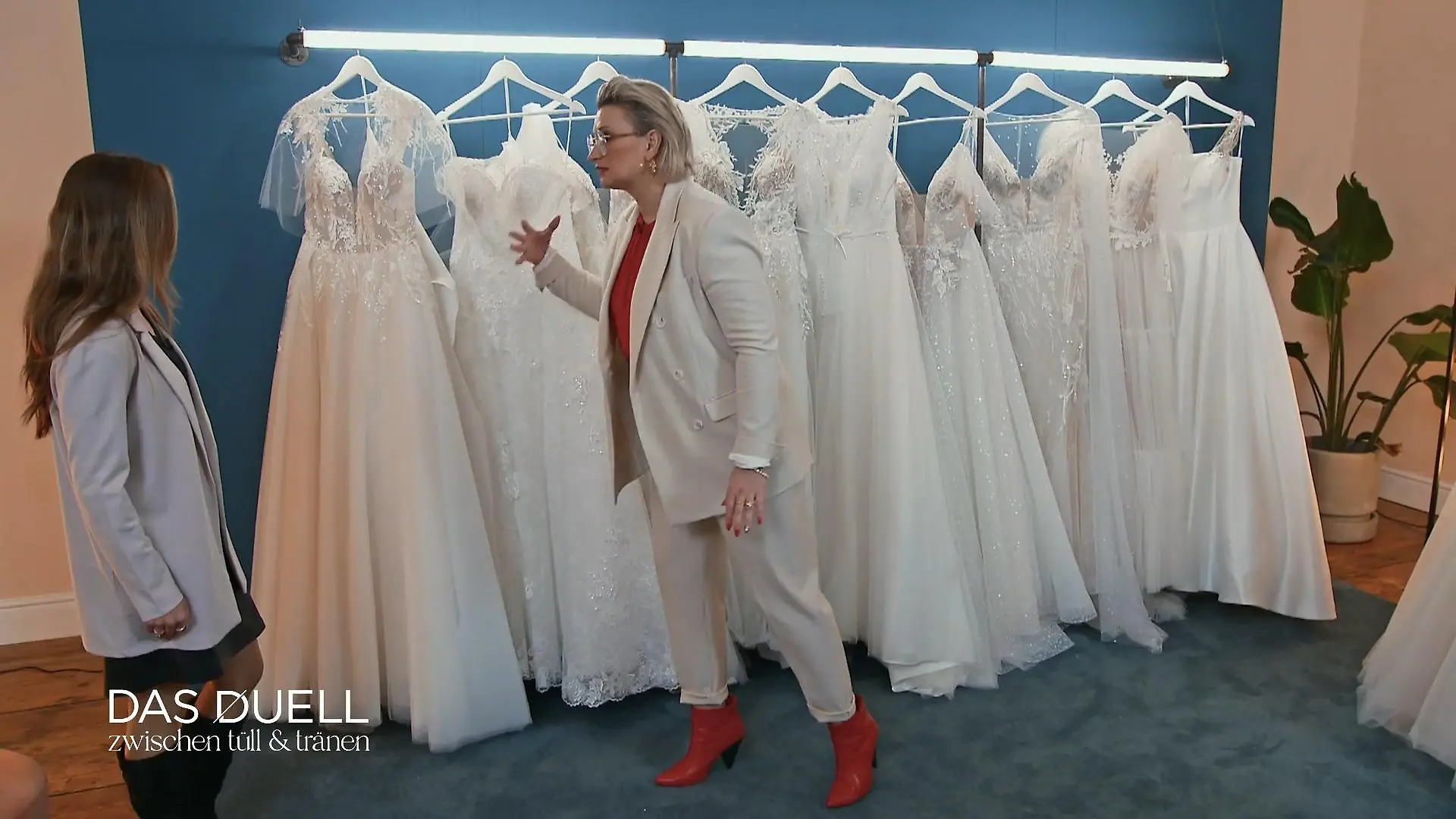 Xenia hatte noch nie ein Brautkleid an Sprachlose Braut