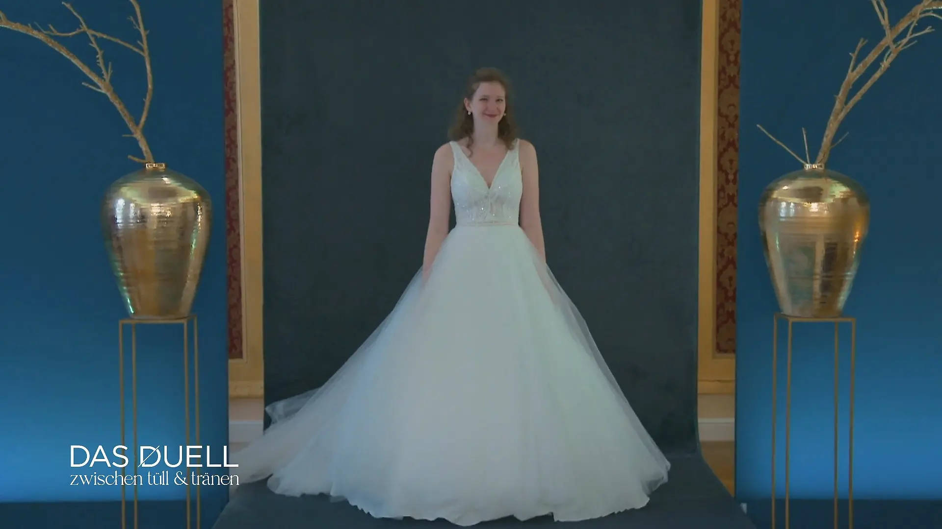 Brautkleid mit Sissi-Moment: Gefällt es Jessica? Prinzessin!
