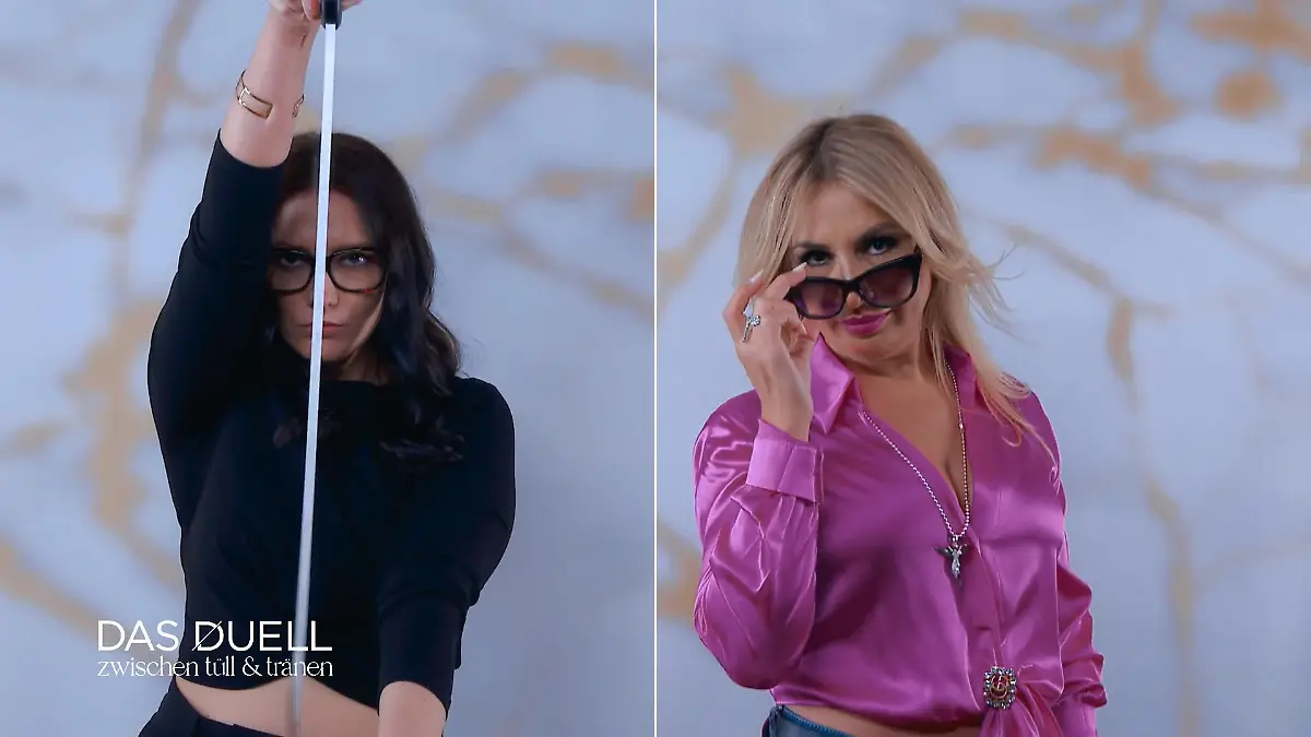 Elaine im Wettstreit gegen Nihal Nancys Kleid