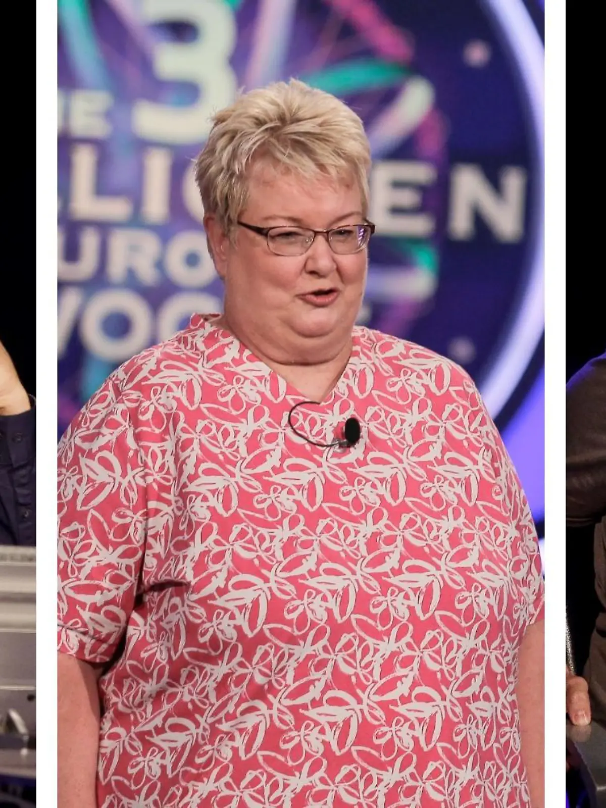 Das sind die Gewinner des zweiten großen 3-Millionen-Finales bei "Wer wird Millionär?": Christoph Klöckner, Daniela Rive und Lukas Körber