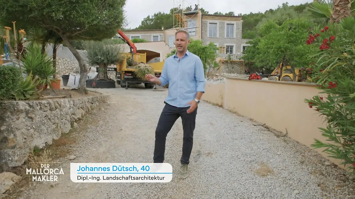ER ist Experte für Luxusgärten Johannes Dütsch