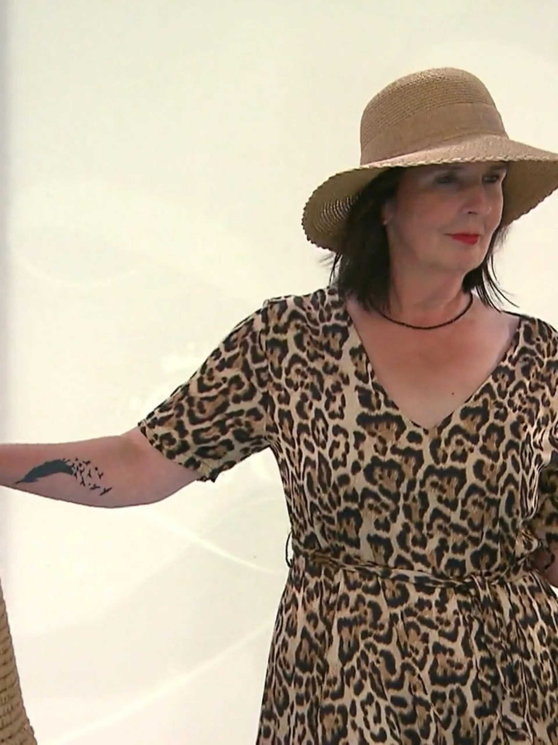 Bild zu: "Sandra überzeugt mit sexy Leoparden-Look"