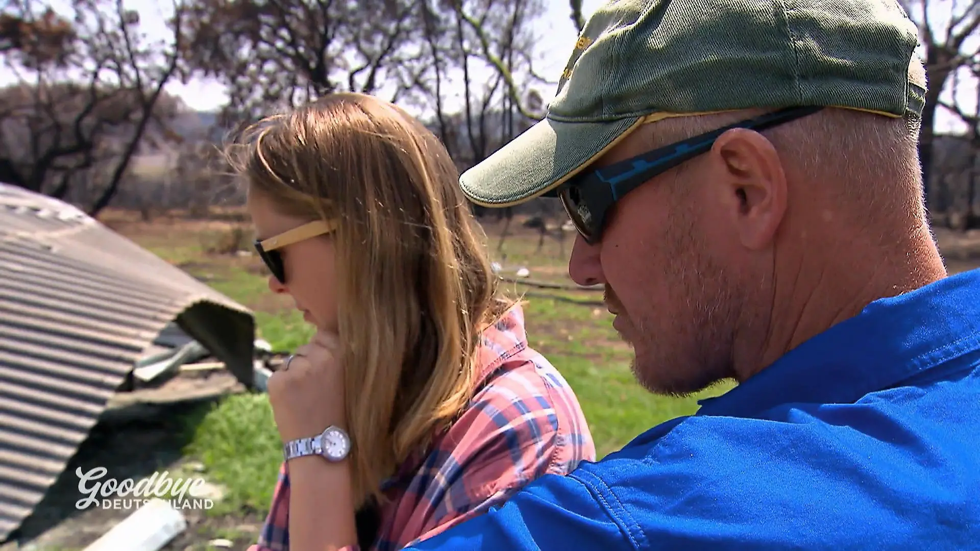 Das Zuhause von Familie Davis ist komplett zerstört Feuer in Australien