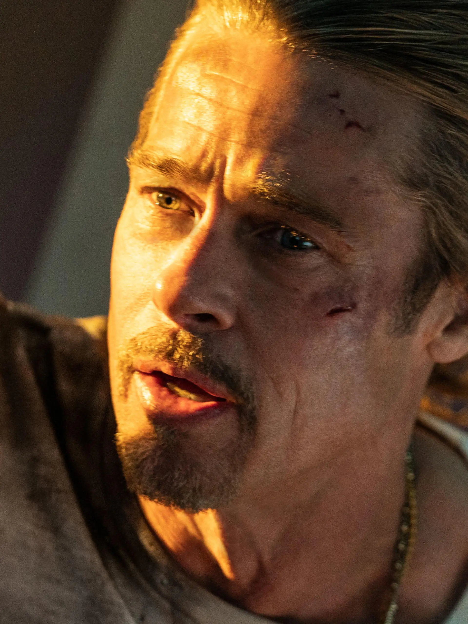 Brad Pitt sieht auch mit zahlreichen Schrammen super aus