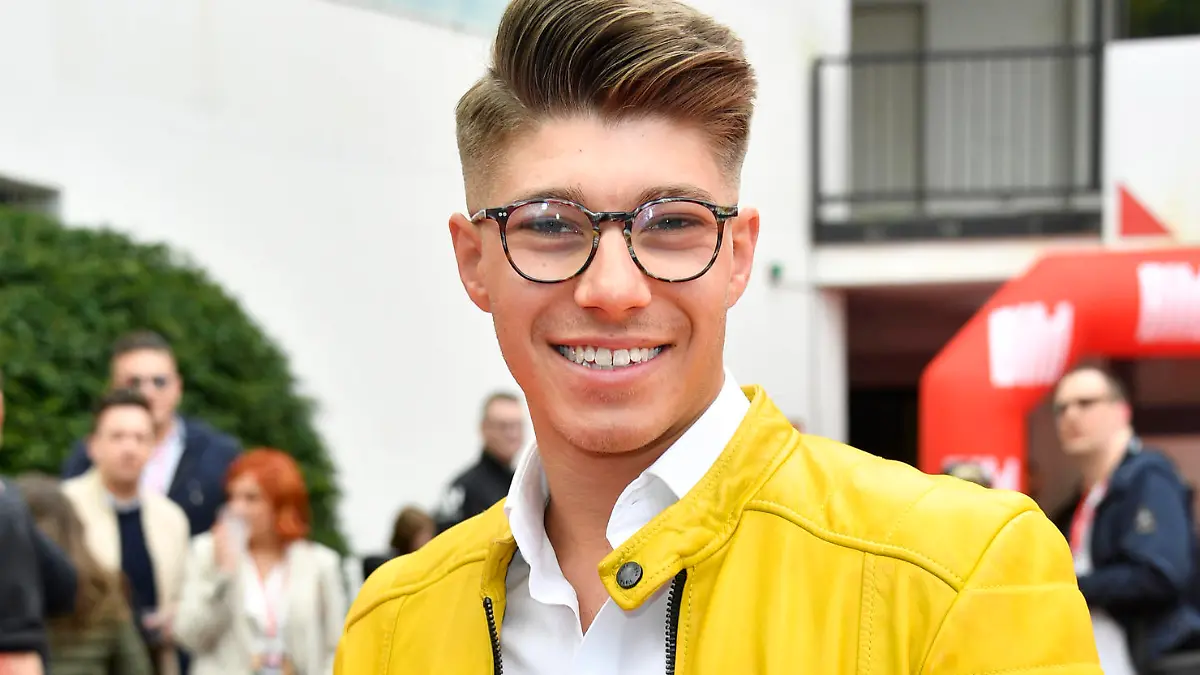 Davin Herbrüggen beim Bild-Renntag 2022 auf der Trabrennbahn Gelsenkirchen. Gelsenkirchen, 01.05.2022