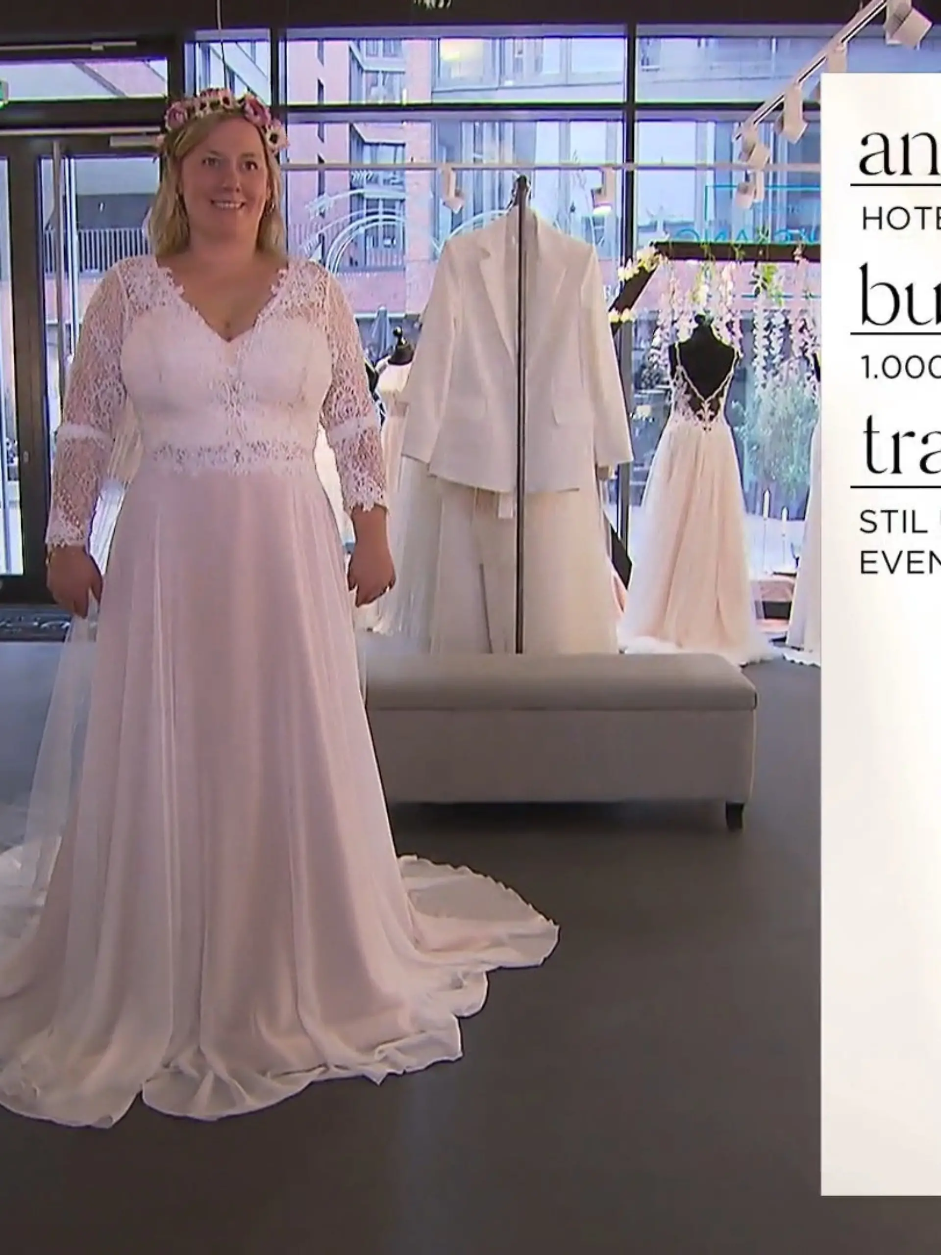 Bild zu: "Auch Anika findet ihr Traumkleid"