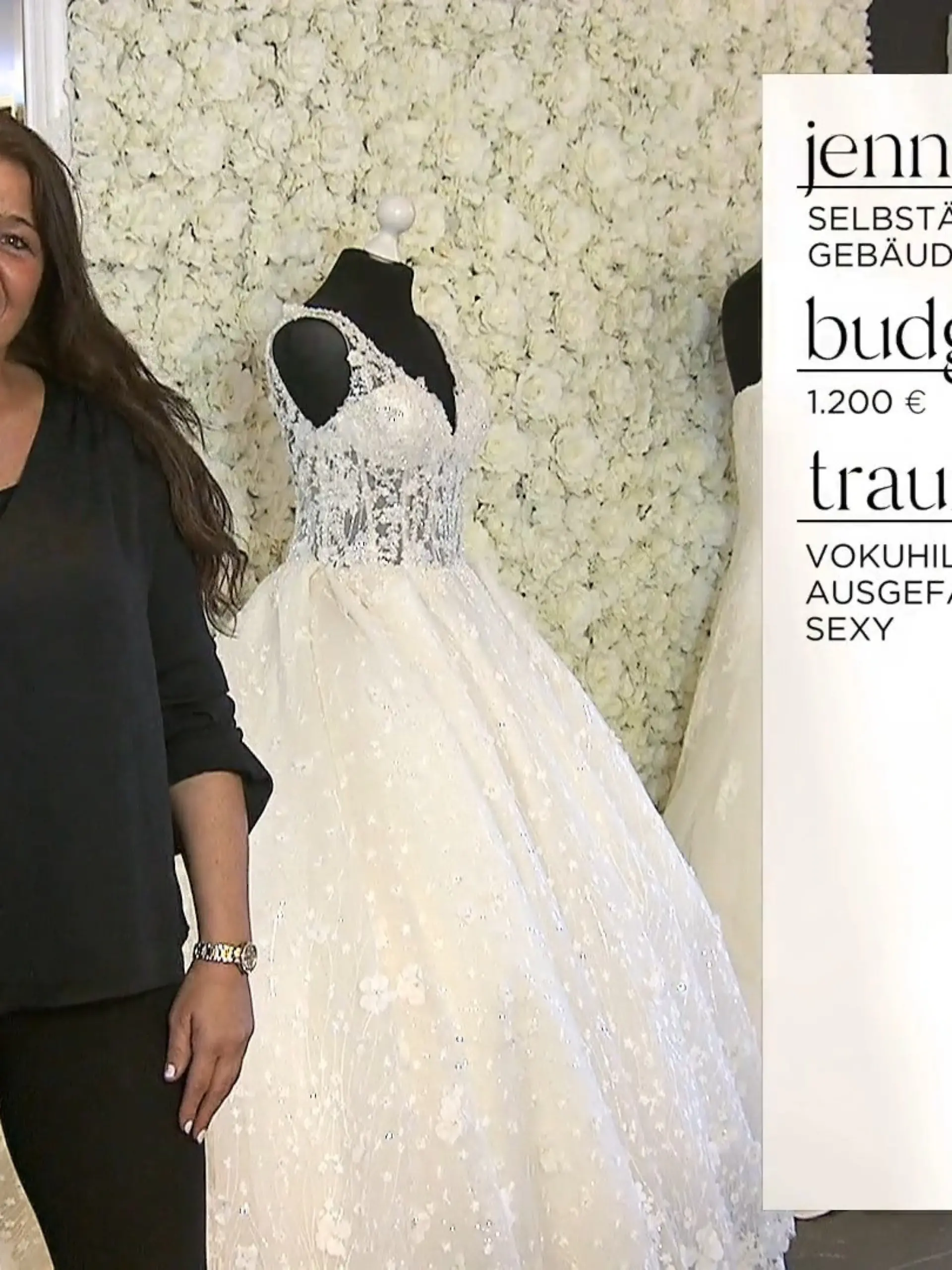 Bild zu: "Ein Vokuhila-Kleid für Braut Jenni?"