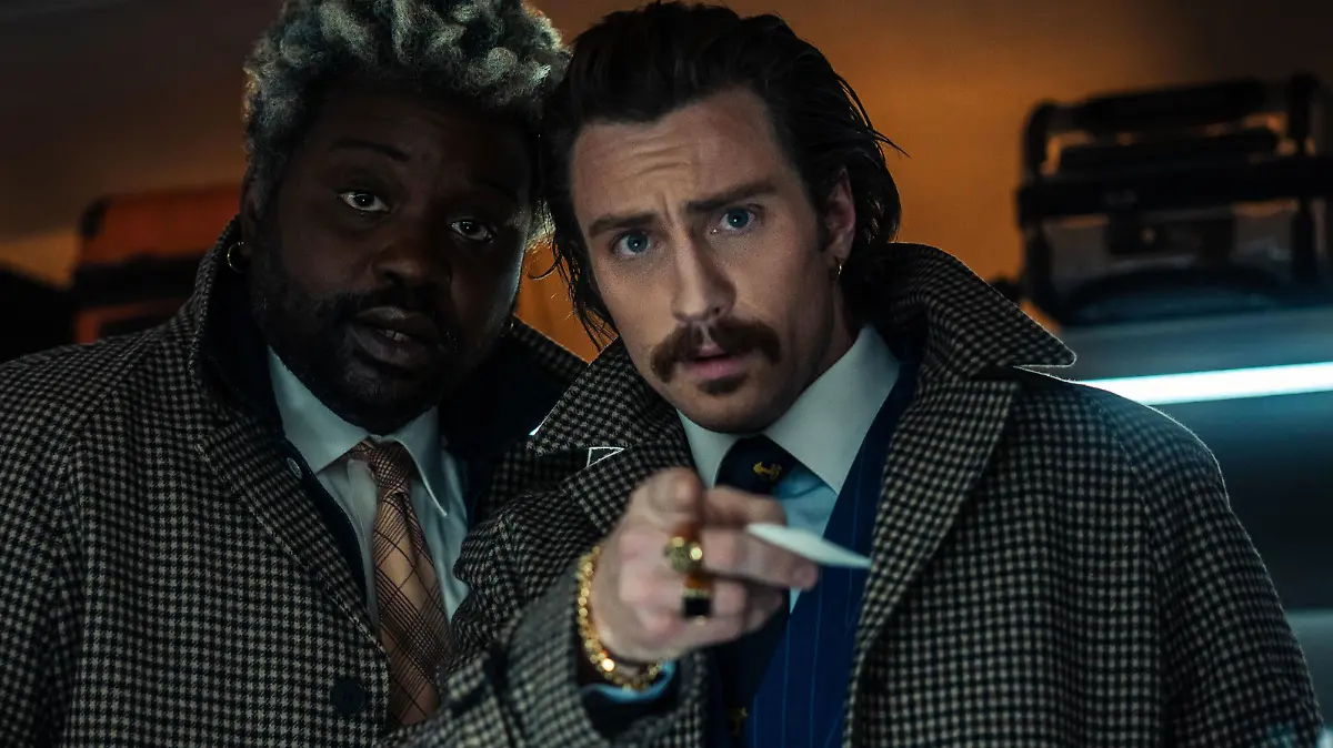 Die "Zwillinge" aus "Bullet Train: Aaron Taylor-Johnson und Brian Tyree Henry