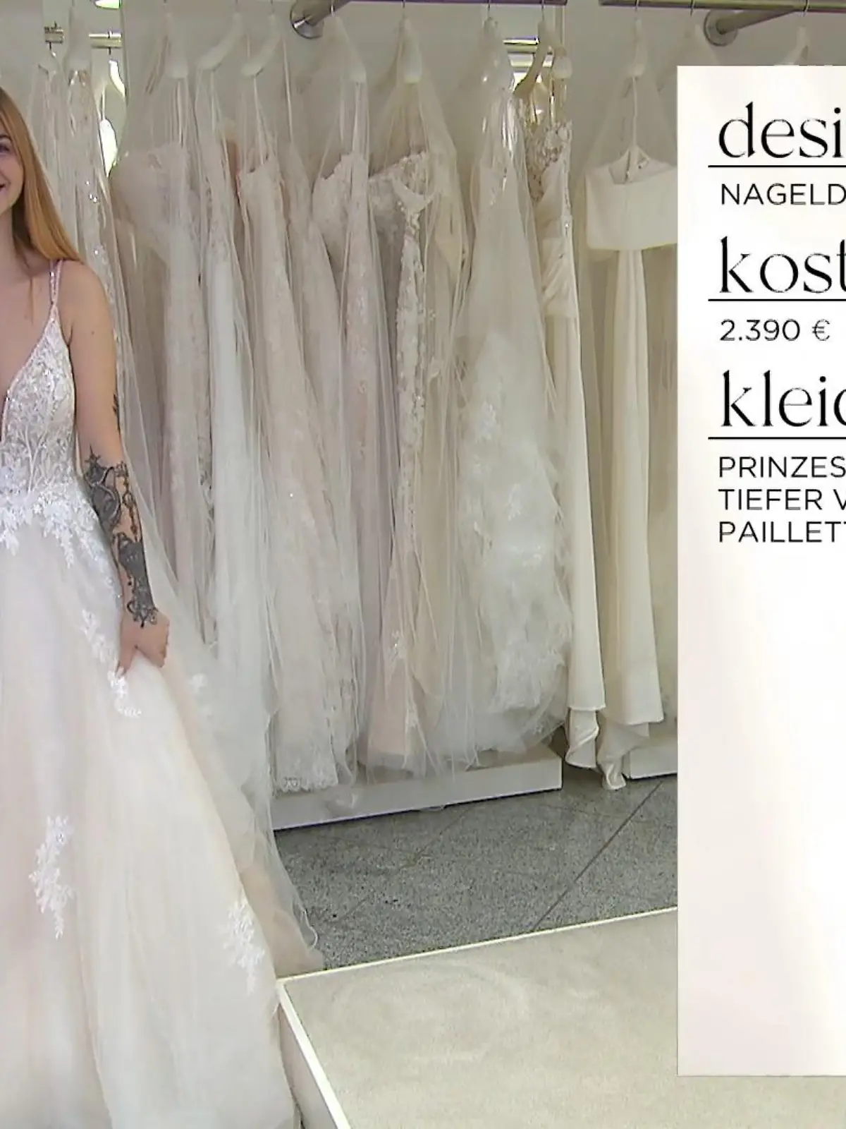 Bild zu: "Desiree findet ihr Traumkleid"