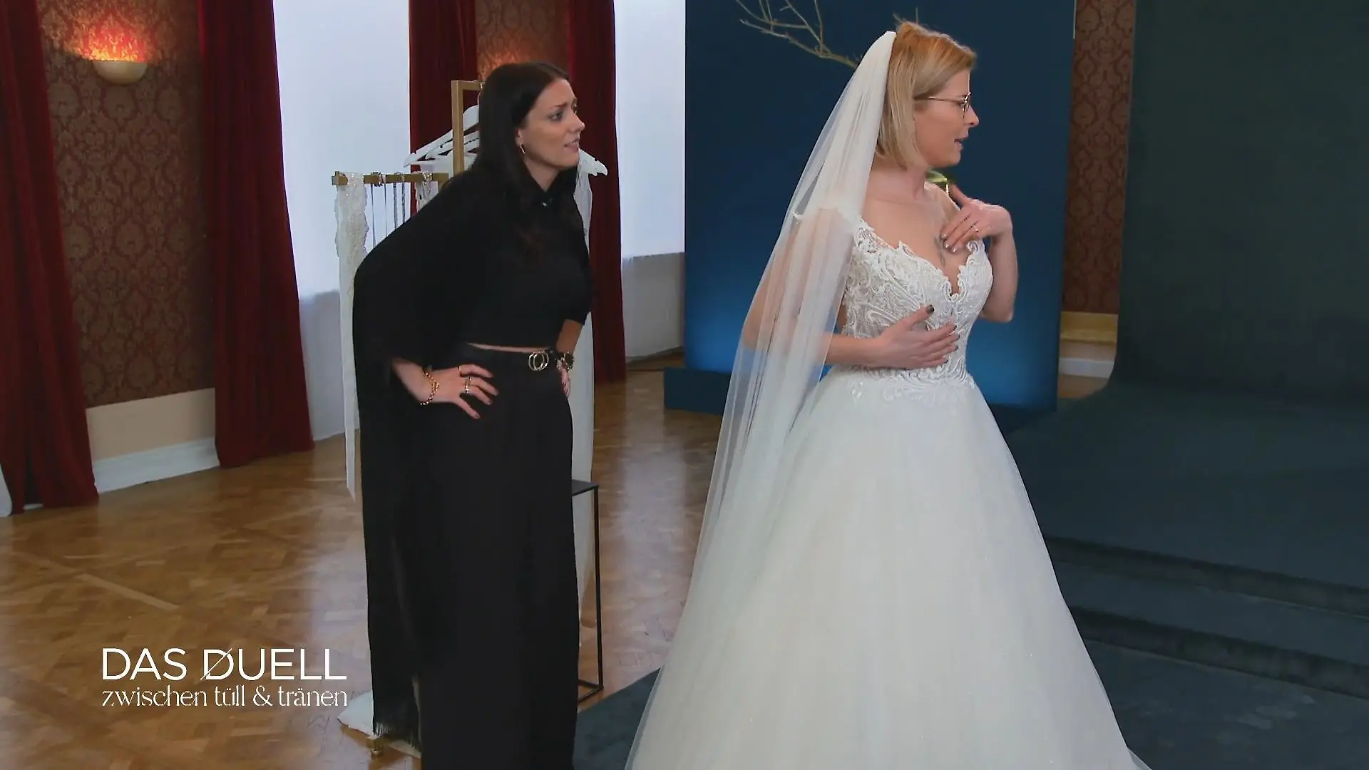 Geänderte Pläne bei Braut Nicole Doch ein tiefer Ausschnitt?