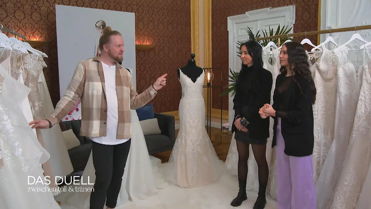 Werden zu viele Varianten die Braut überfordern? "Textiles Chaos"
