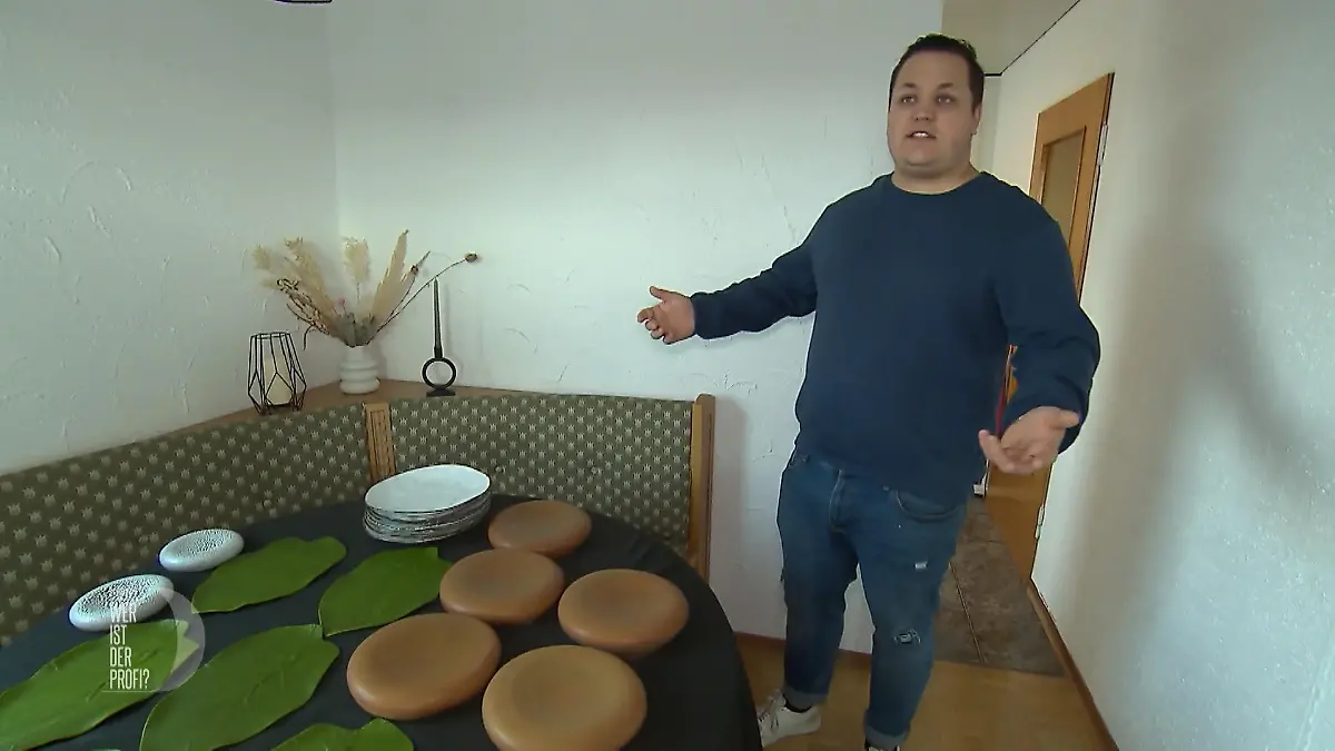 Paul möchte seine Kreativität beweisen Es soll alles perfekt werden
