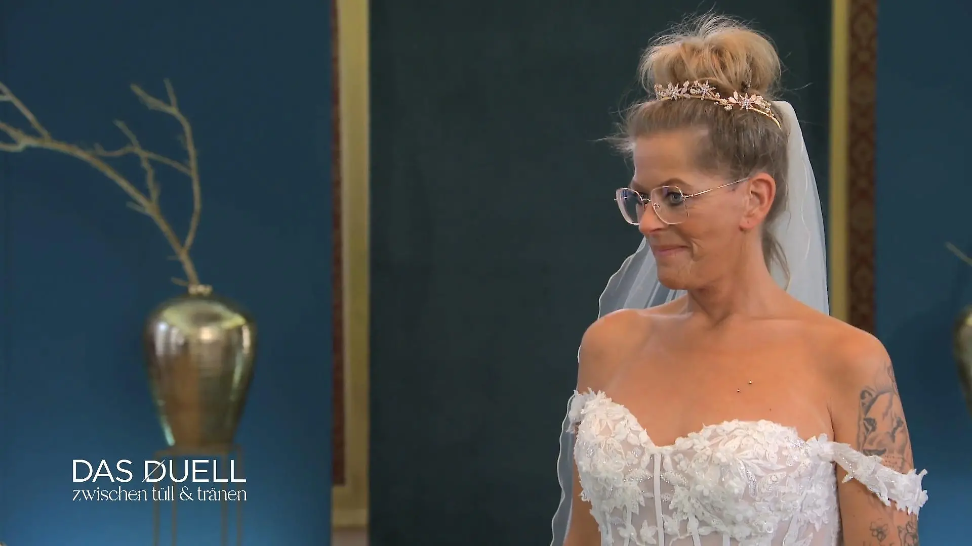 Noch ein Favoritenkleid für Jennifer Ein Ja von der Begleitung