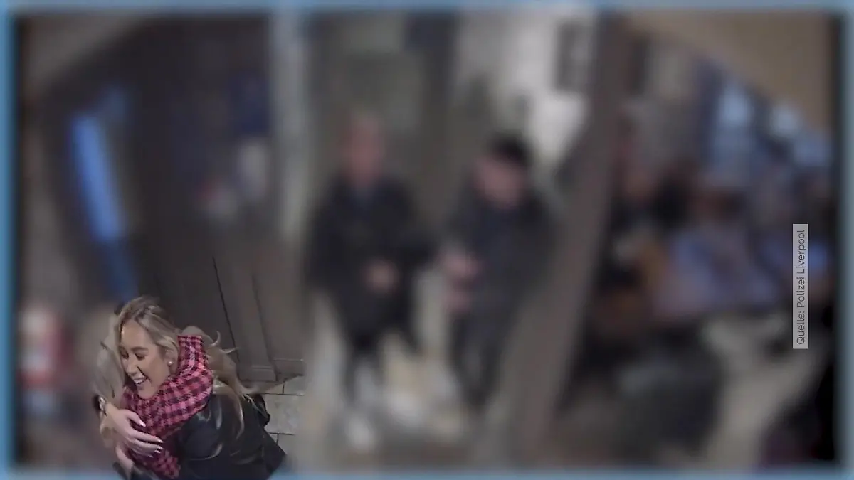 Das sind die letzten Sekunden im Leben von Elle Edvards. Aufgenommen durch eine Überwachungskamera im Pup.