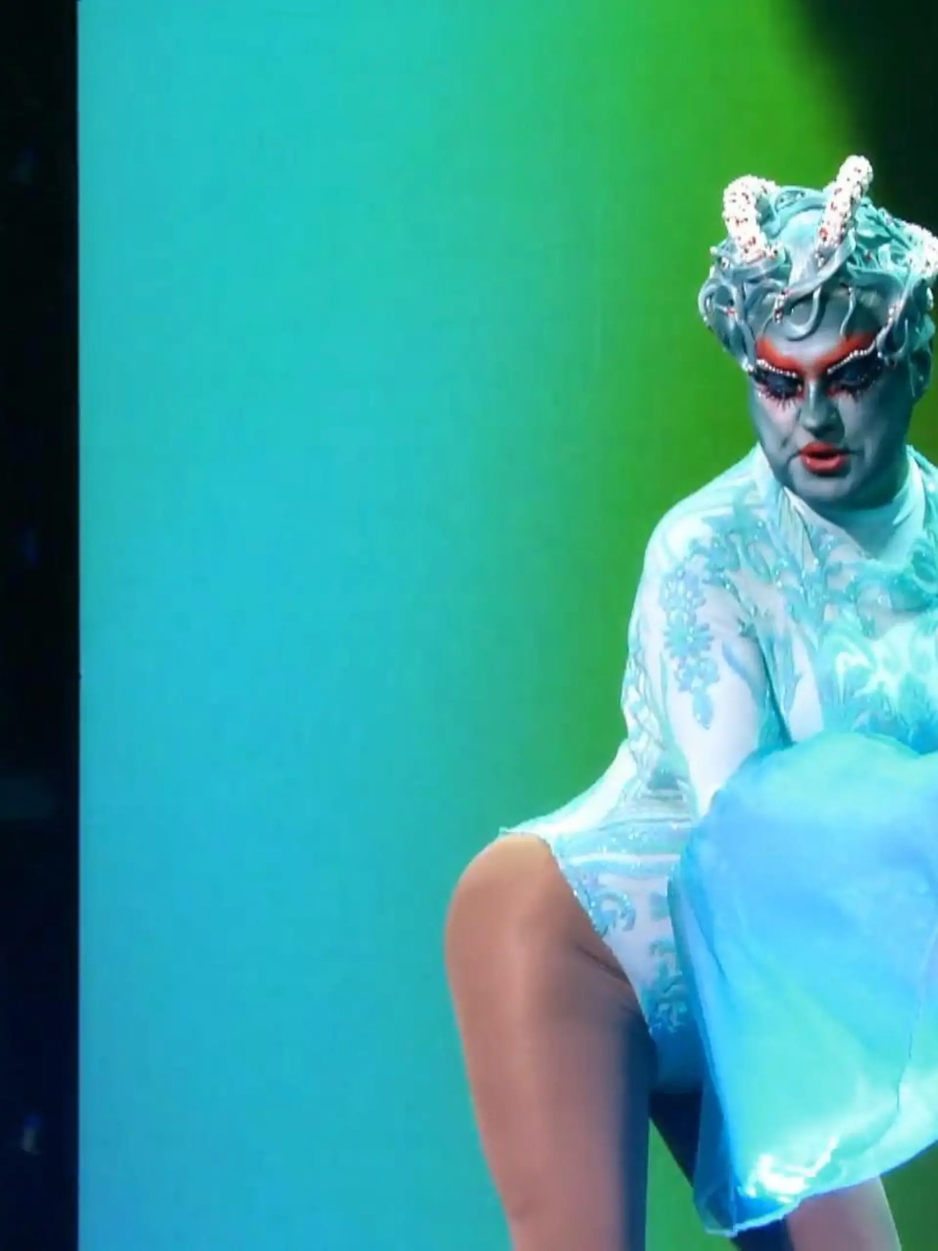 Bild zu: "Drag Queen "Blu Q" verdreht allen den Kopf"
