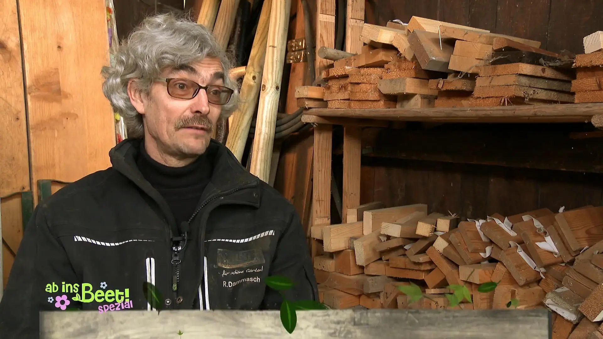 Rolf ist Beet-Bruder auf Lebenszeit Garten ist seine Leidenschaft
