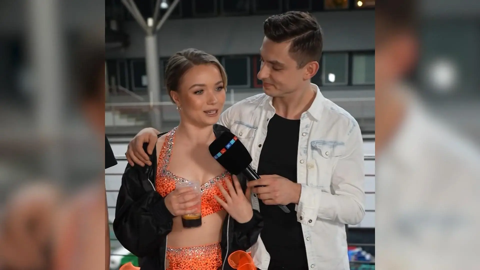 "Let's Dance"-Kandidatin Julia Beautx verdrückt ihre Tränen Der Abschied naht (vielleicht)