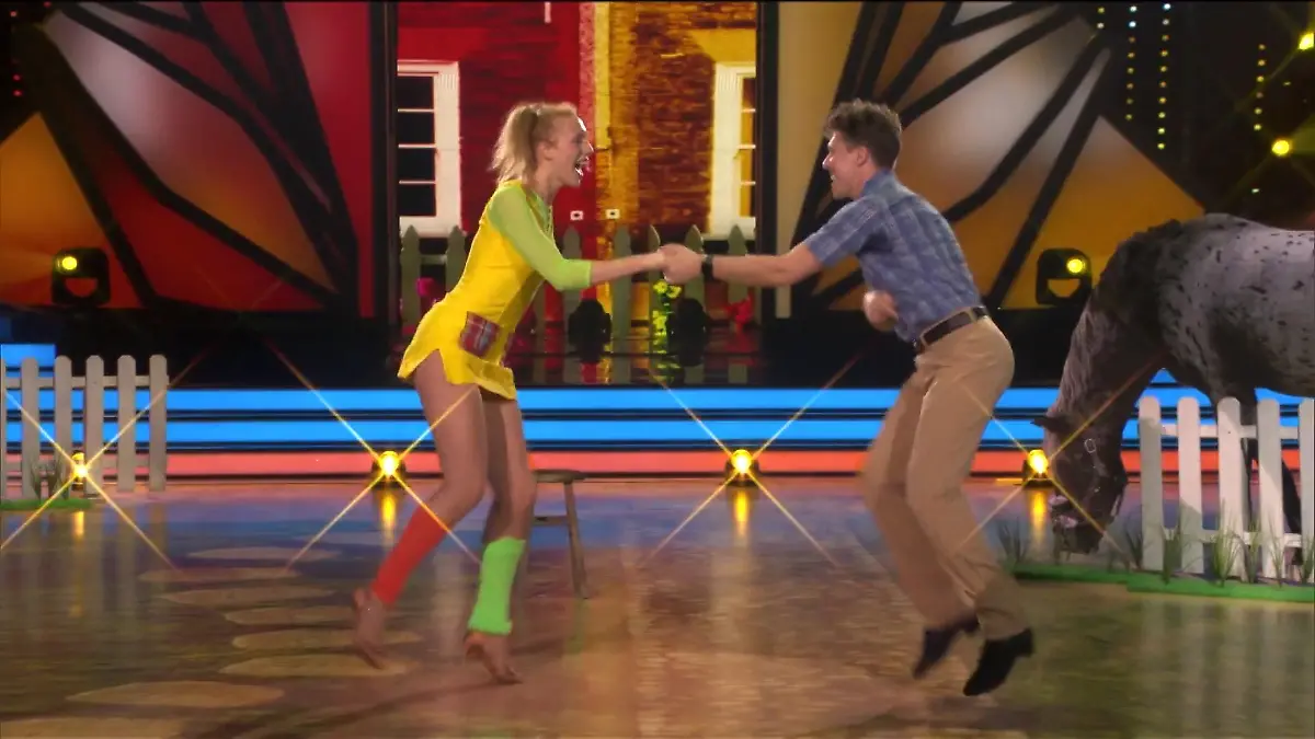 Bei "Let's Dance" wird Anna Ermakova zu Pippi Langstrumpf Vorgeschmack auf ihren Jive