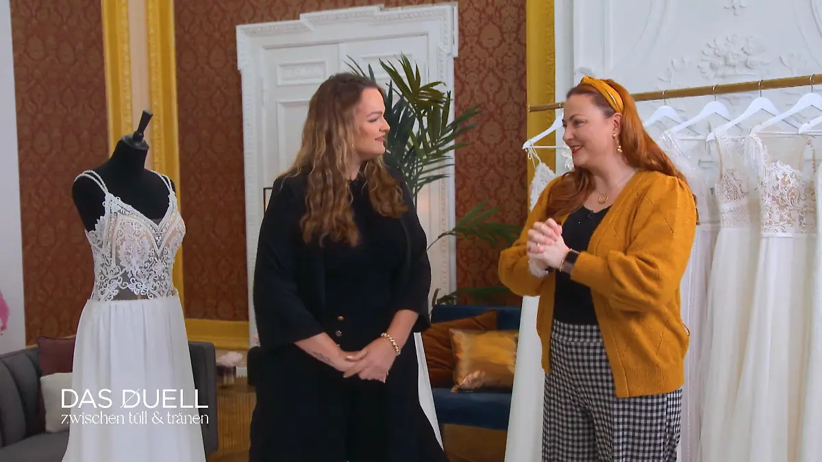 Die Duellpartnerinnen Elisa und Jana kennen sich noch nicht Erstes Treffen