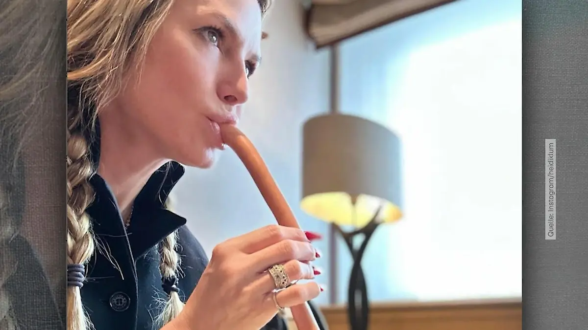 Heidi Klum stellt Fans mit Ratespiel auf die Probe Es geht um die Wurst!