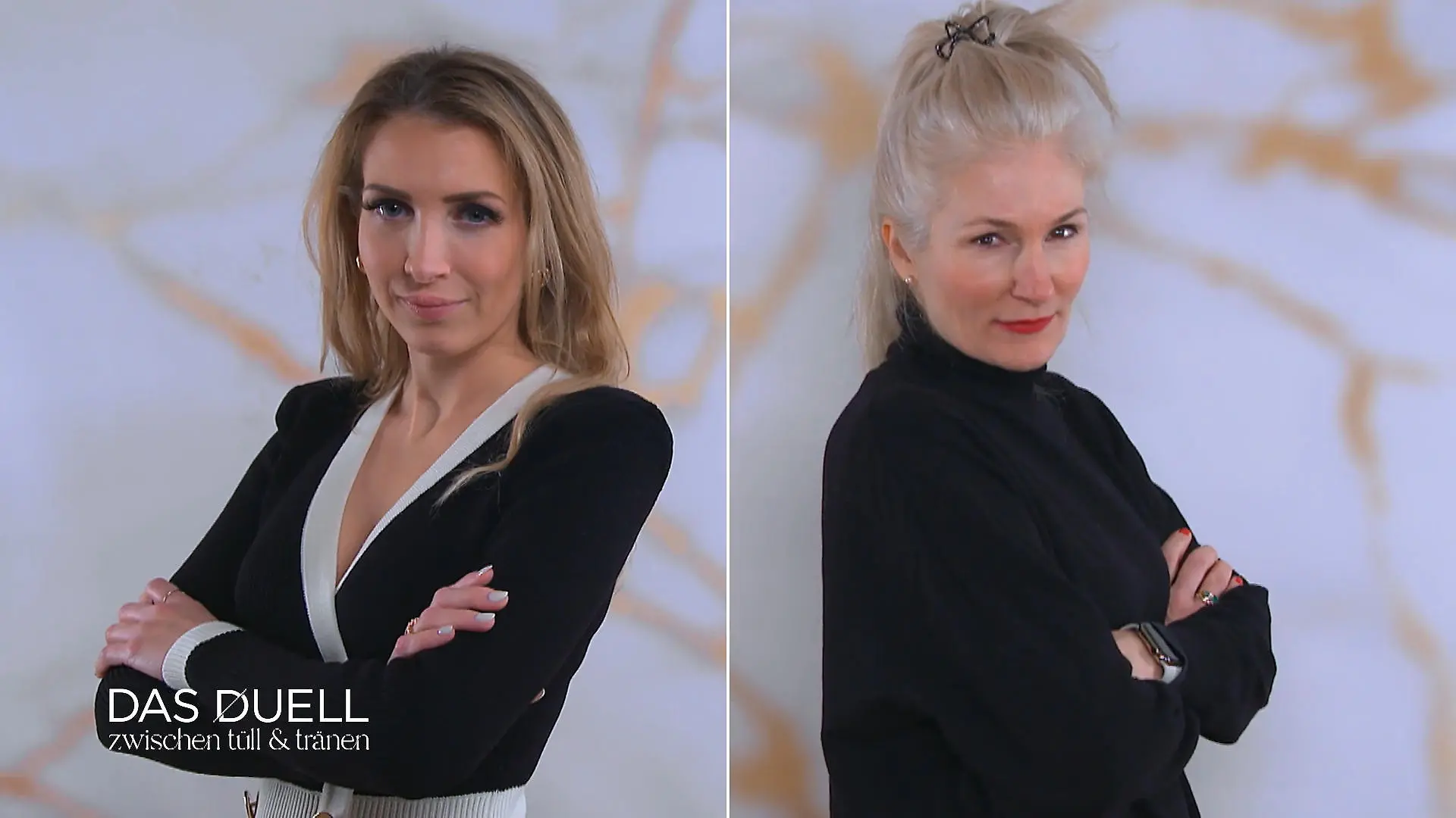 Wer kann Braut Virginia das "geilere" Kleid bieten? Jowita vs. Janina