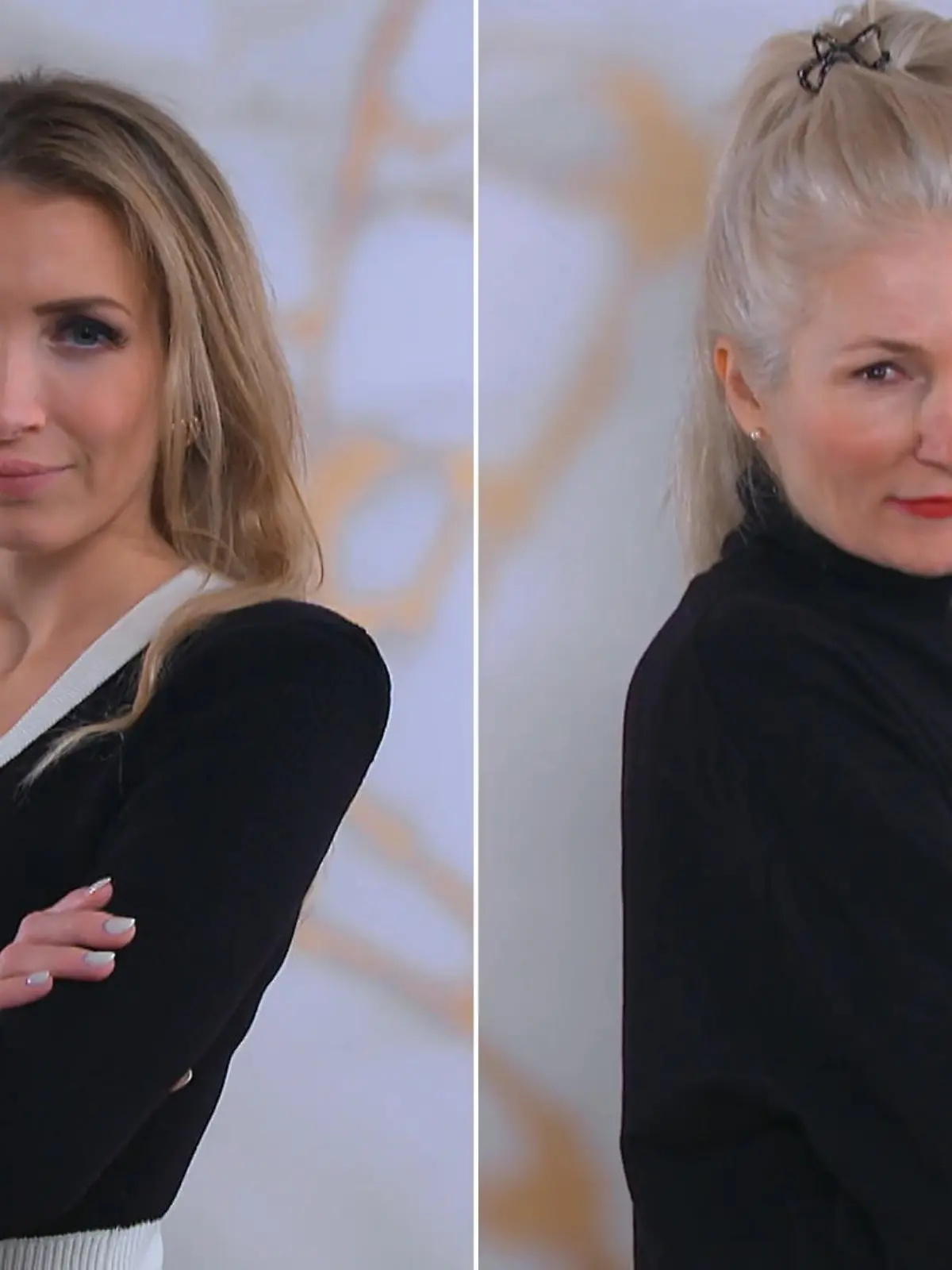 Bild zu: "Wer kann Braut Virginia das "geilere" Kleid bieten?"