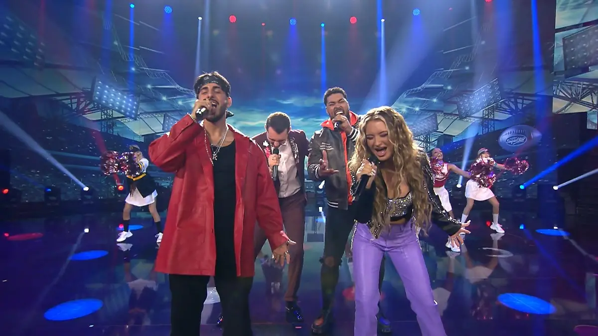 So startete das DSDS-Finale 2023 Schon mit dem Opening rissen sie das Publikum mit