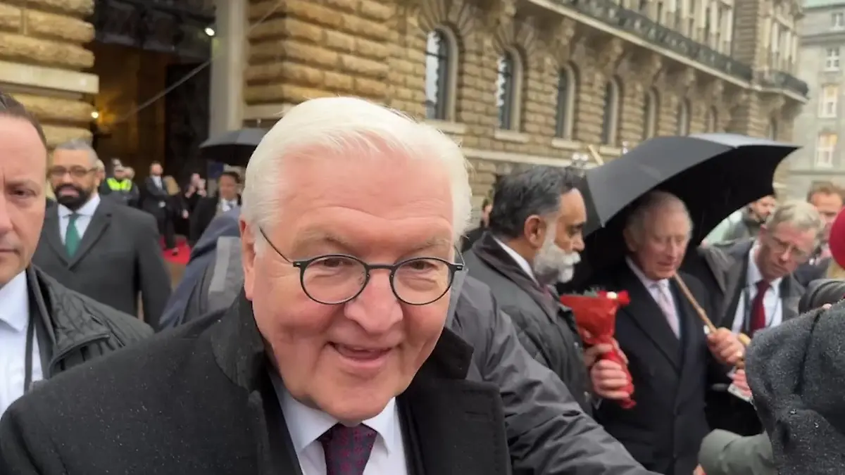 RTL Reporterin trifft Steinmeier "Er ist sehr zufrieden"