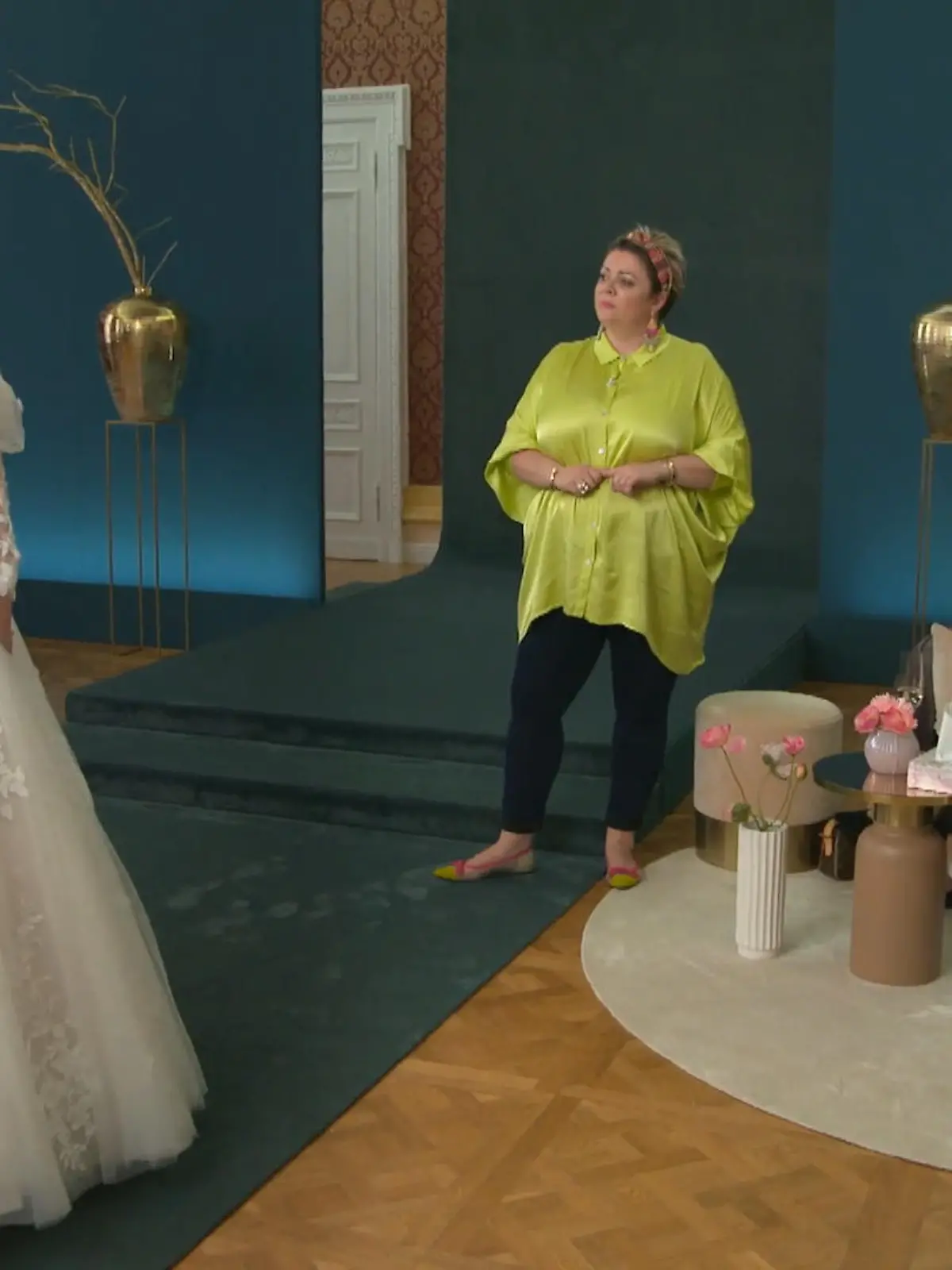 Bild zu: "Auch Vanessas zweites Kleid kommt super an"