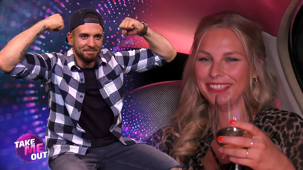 Single-Lady Emme steht auf Björns Muskeln Take Me Out: Das gab's nicht im TV zu sehen