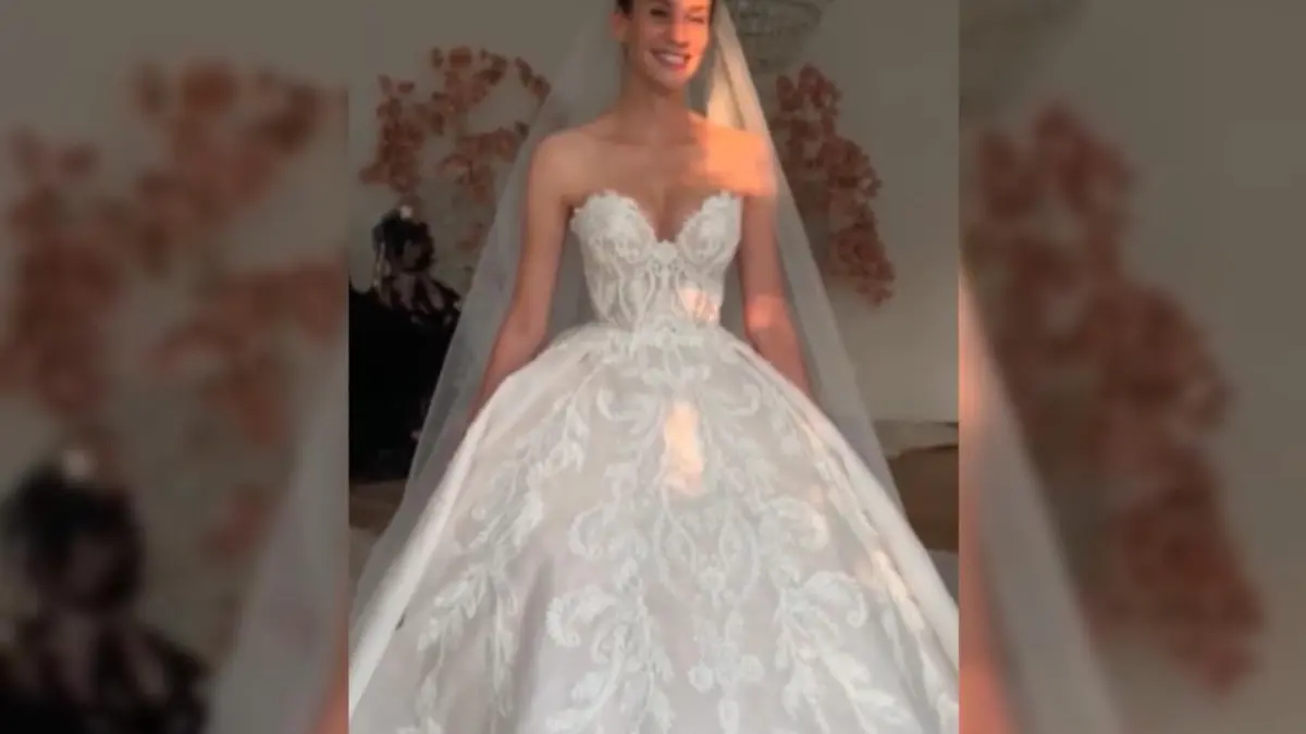 Betty Taube zeigt uns ihr Hochzeitskleid! Sexy und festlich