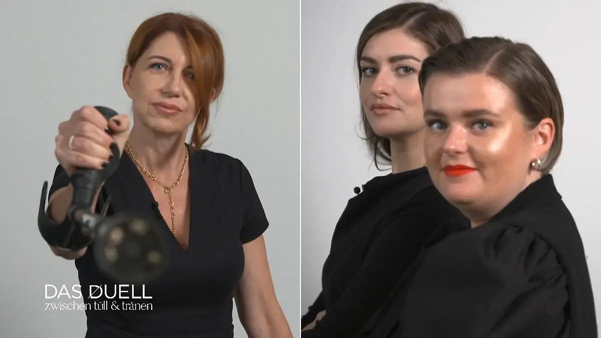 Zwei gegen einen - unfaires Duell? Nicht einfach für Christina Sonneck