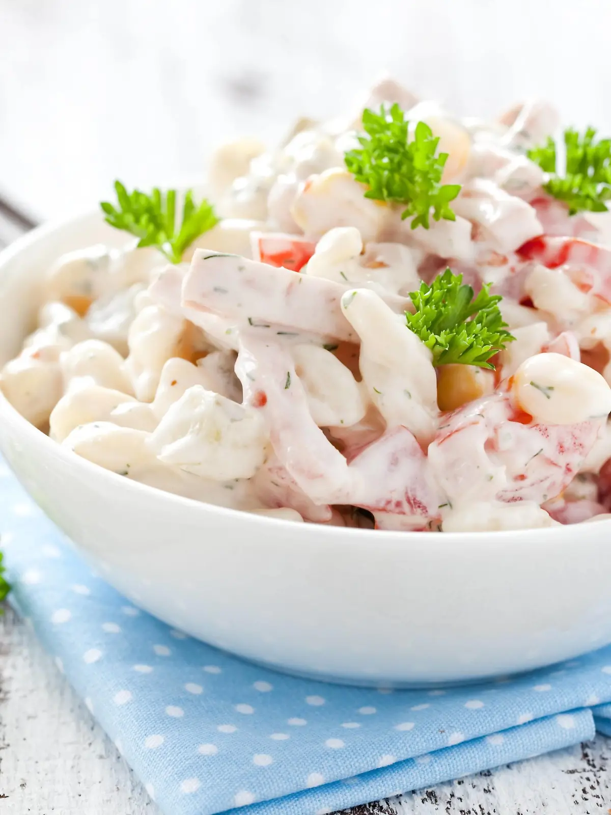 salat, nudeln, nudelsalat Bildverwendung nur mit Urhebervermerk: foodonpix/Shotshop/picture alliance. Keine Exlusivverkäufe möglich.