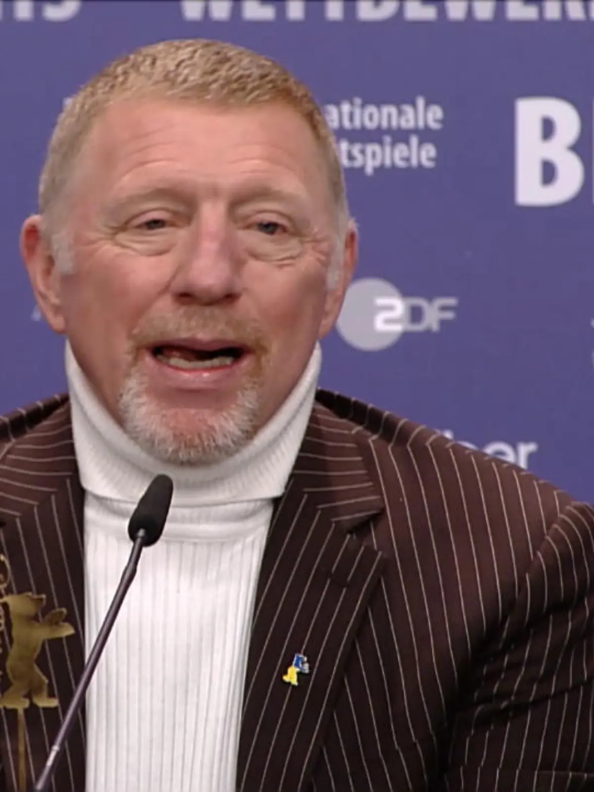 Bild zu: "Boris Becker stellt bei der Berlinale seine Doku vor"