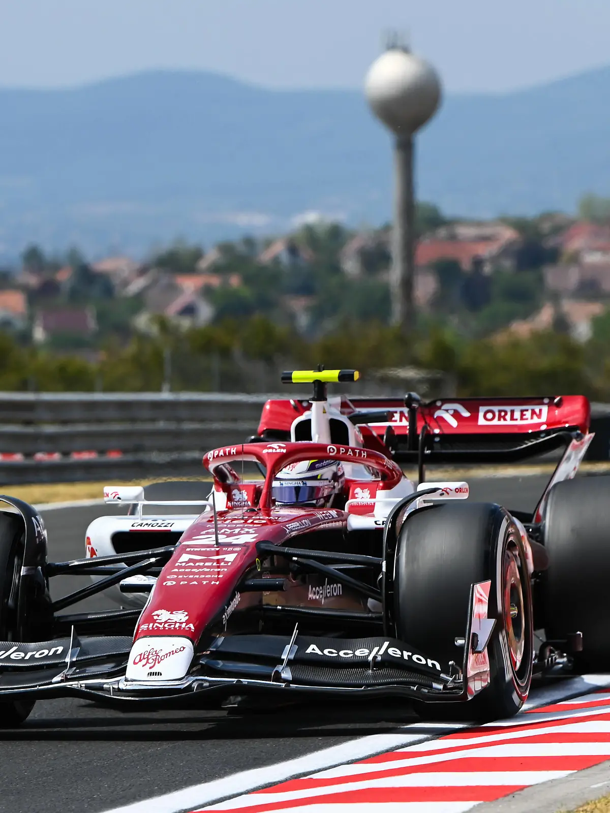 Formula 1 2022: Hungarian GP HUNGARORING, HUNGARY - JULY 29: Zhou Guanyu, Alfa Romeo C42 during the Hungarian GP at Hungaroring on Friday July 29, 2022 in Budapest, Hungary. Photo by Mark Sutton / Sutton Images Images PUBLICATIONxINxGERxSUIxAUTxHUNxONLY GP2213_130216DSC_4266 