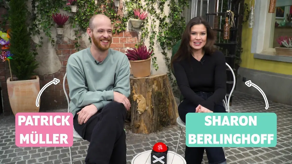 Patrick und Sharon testen ihr veganes Wissen "Unter uns"-Stars im großen Quiz