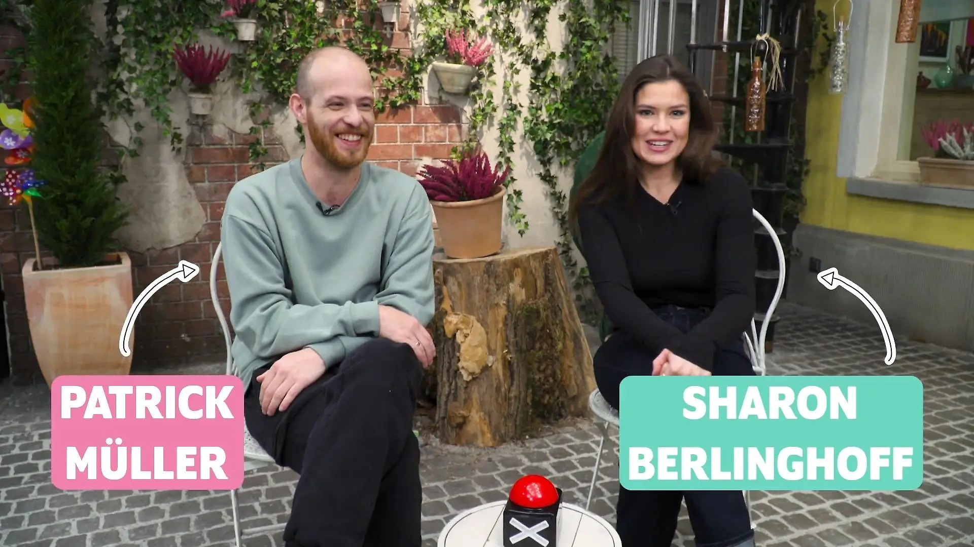 Patrick und Sharon testen ihr veganes Wissen "Unter uns"-Stars im großen Quiz