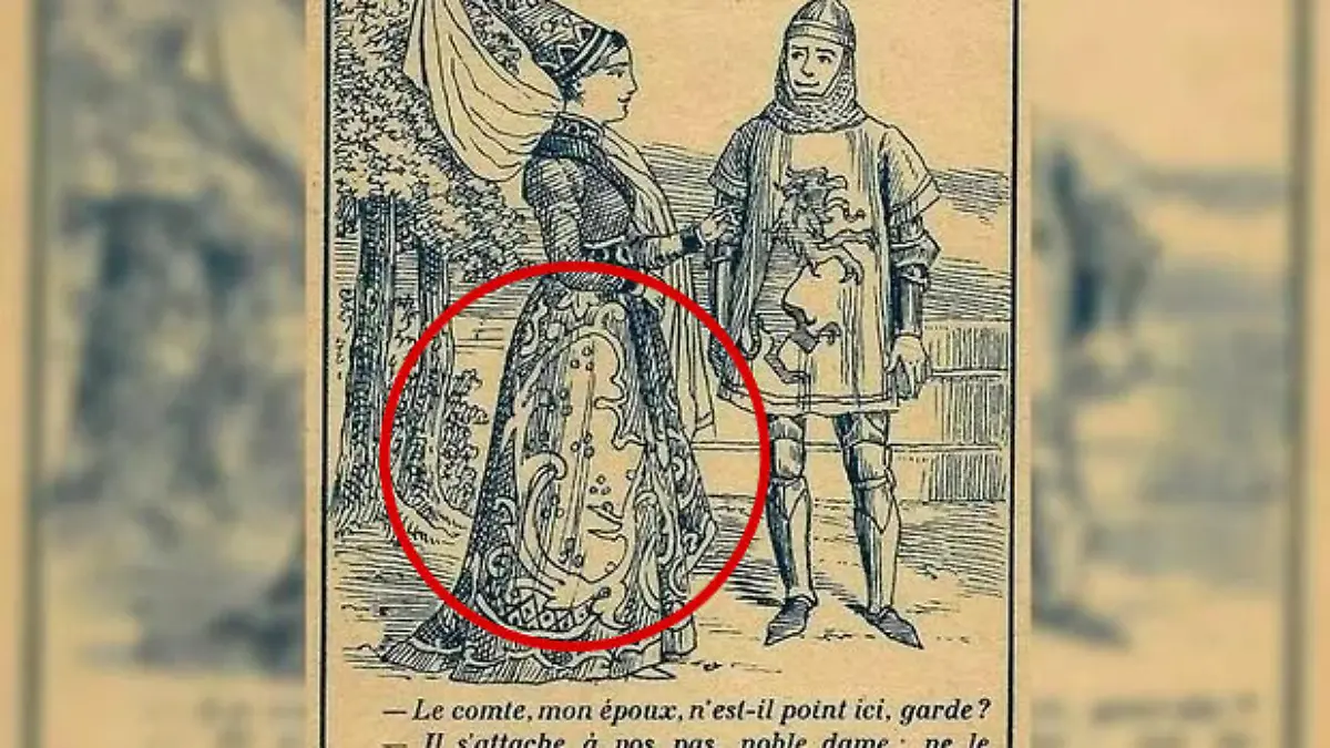 Suchbild versteckte Person