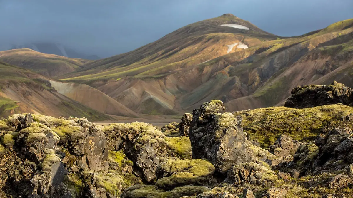 Landschaft, Central Highlands, Island
