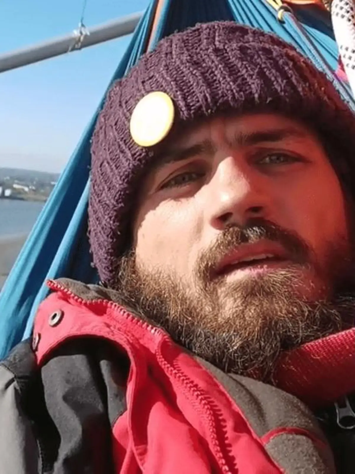 Marcus D. auf der Brücke