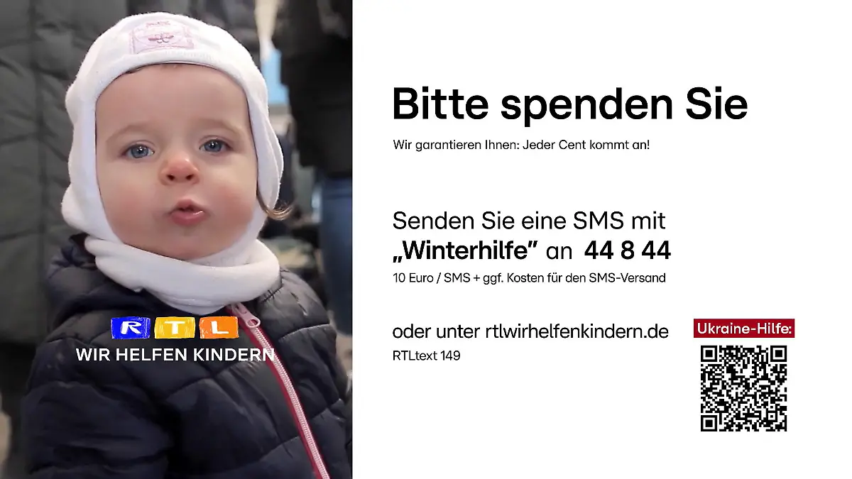 Die Winterhilfe der RTL-Stiftung Bitte helfen Sie mit!