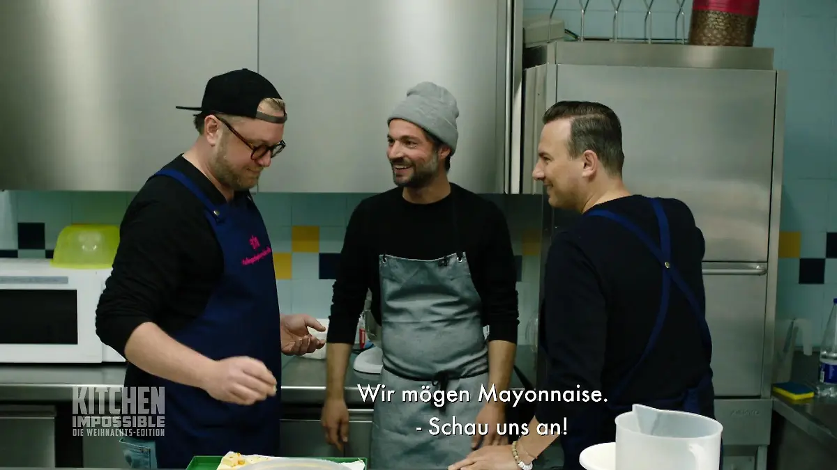 "In der Weihnachtsbäckerei'" Tim und Max nehmen Nachhilfe