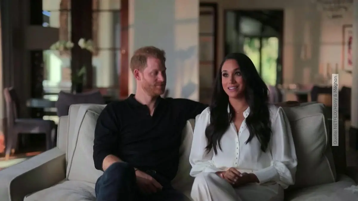 Das enthüllen die royalen Aussteiger in den ersten Folgen Netflix-Doku "Harry und Meghan"