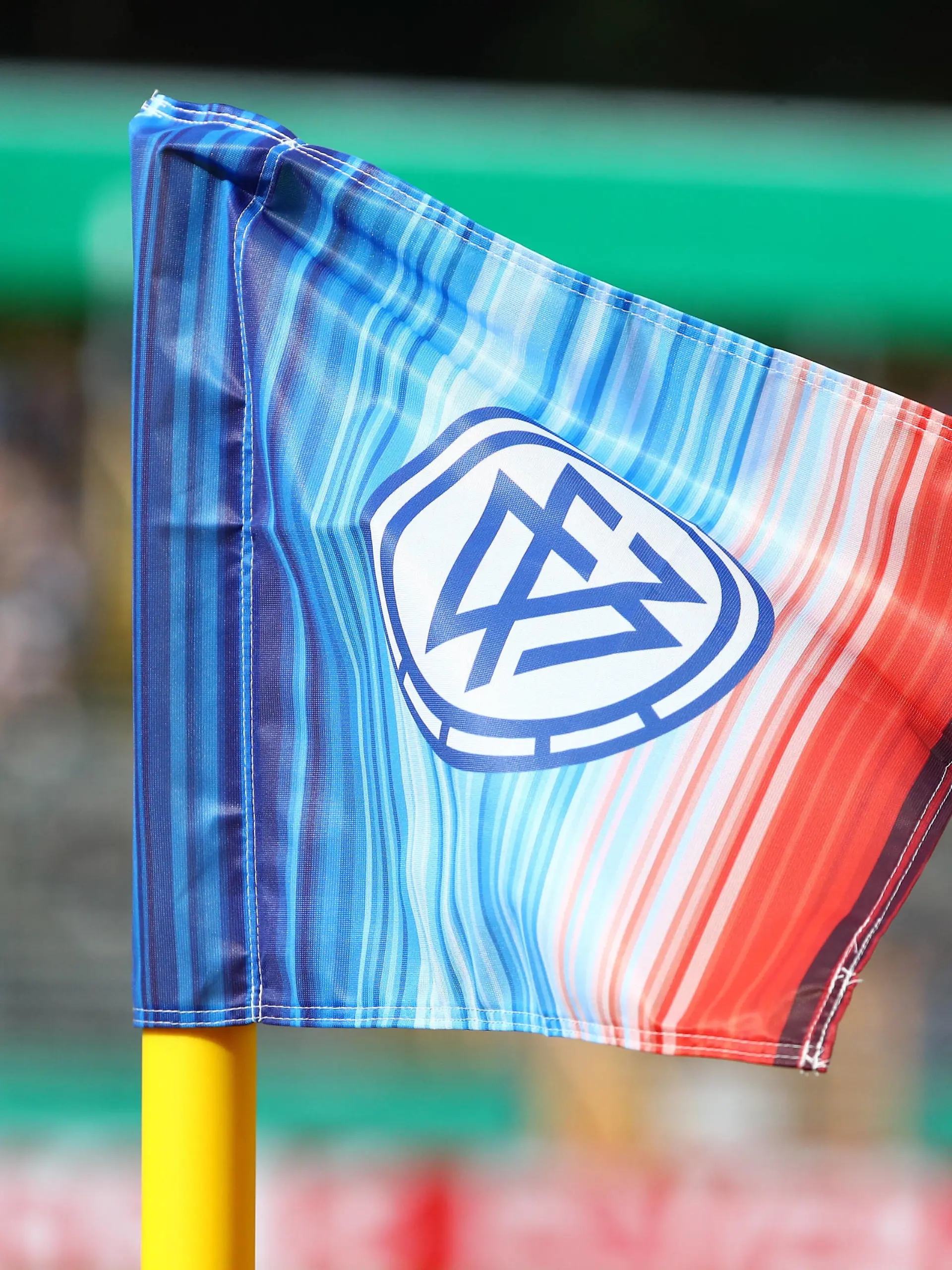  Die Eckfahne im Design anlaesslich des Aktions-Spieltages Klimaschutz 1. FC Kaan-Marienborn vs 1. FC Nuernberg, Fussball, DFB-Pokal, 29.07.2022 DFB regulations prohibit any use of photographs as image sequences and/or quasi-video. 1. FC Kaan-Marienborn vs 1. FC Nuernberg, Fussball, DFB-Pokal, 29.07.2022 Siegen *** The corner flag in the design on the occasion of the action match day Klimaschutz 1 FC Kaan Marienborn vs 1 FC Nuernberg, football, DFB Pokal, 29 07 2022 DFB regulations prohibit any use of photographs as image sequences and or quasi video 1 FC Kaan Marienborn vs 1 FC Nuernberg, football, DFB Pokal, 29 07 2022 Siegen Copyright: xEibner-Pressefotox EP_RWS