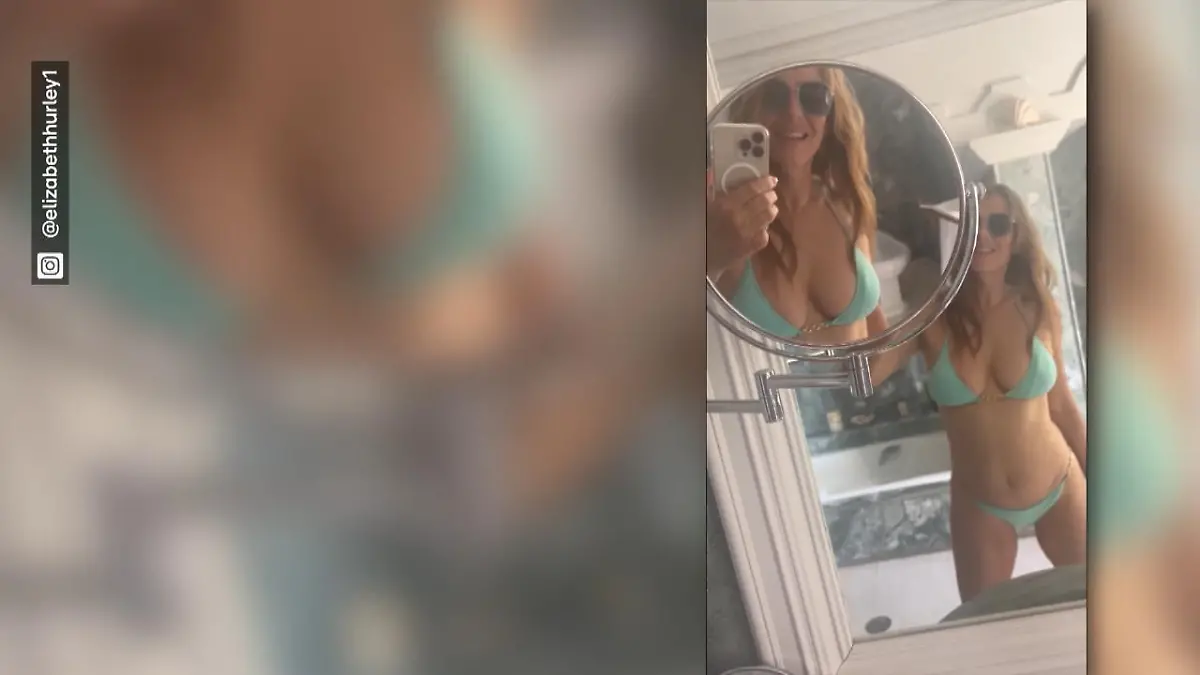 Liz Hurley zeigt sich mit 57 im Bikini Fans flippen aus