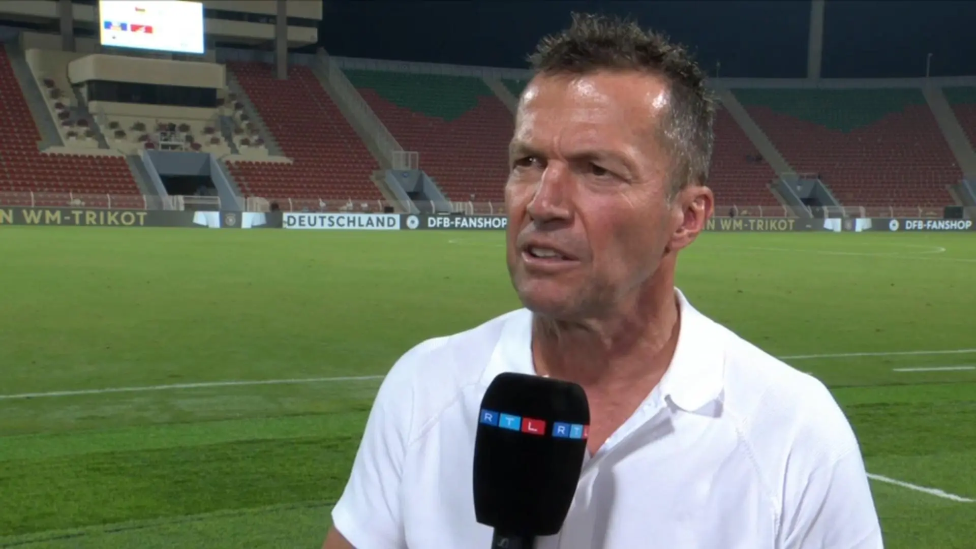 "Noch viel Sand im Getriebe" Matthäus nach dem Oman-Spiel: