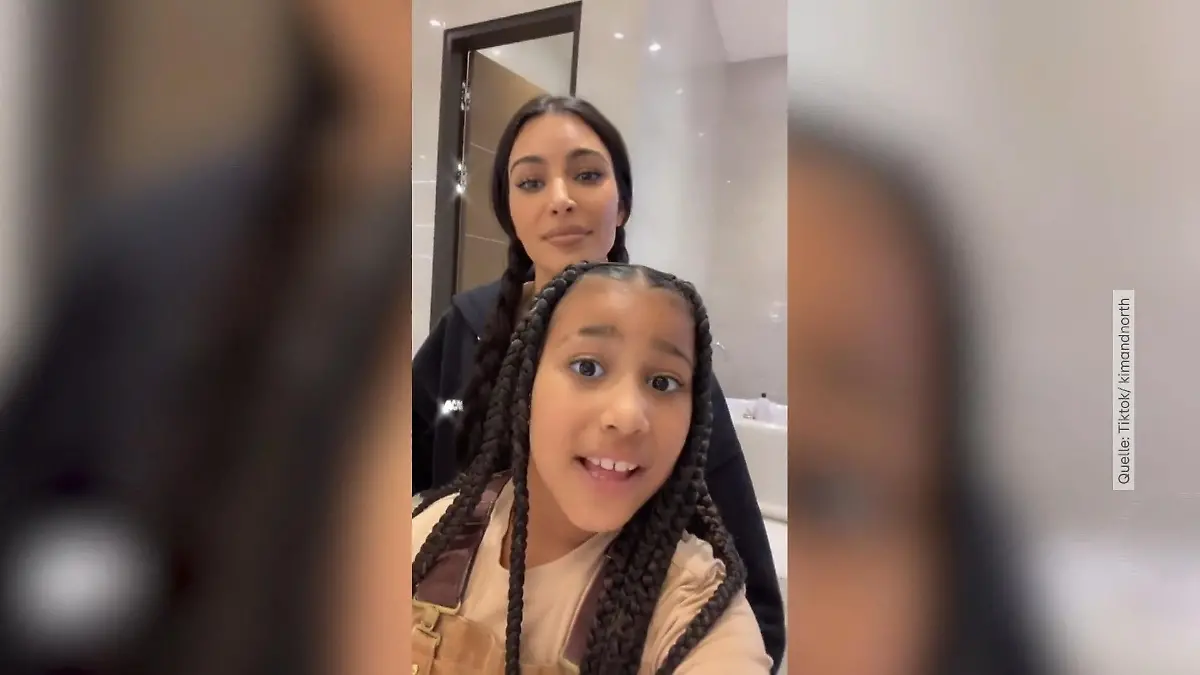 Kim Kardashians Tochter North hat eine eigene Beauty-Routine Ganz wie die Mama