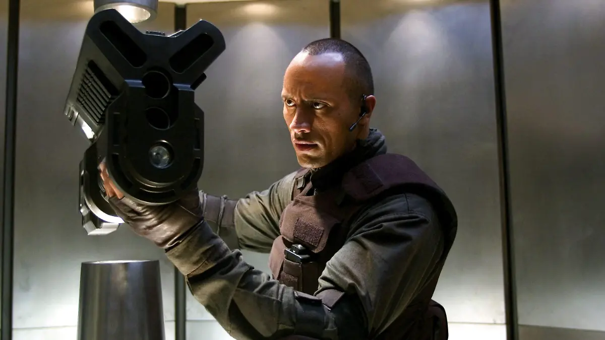 DOOM, Dwayne 'The Rock' Johnson, 2005, (c) Universal/courtesy Everett Collection