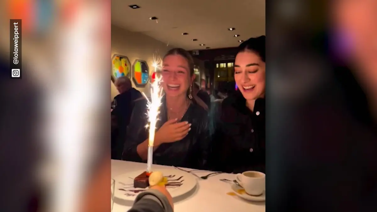 Lola Weippert ergaunert Gratis-Nachtisch Mit Fake-Geburtstagsständchen